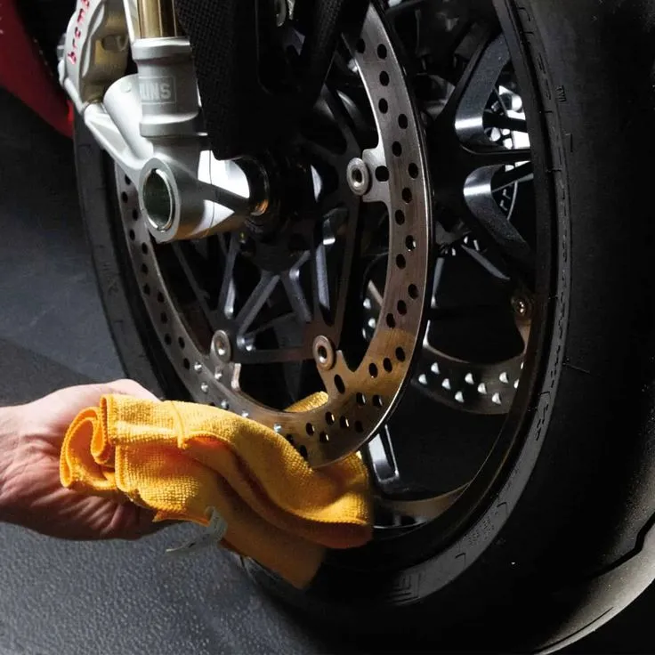 Brake Pad Cleaning
